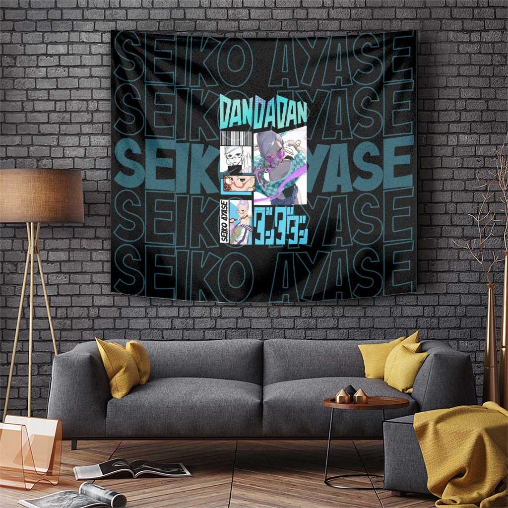 Seiko Ayase Dandadan Psychic Mother Tapestry With Strong Presence Anime Style