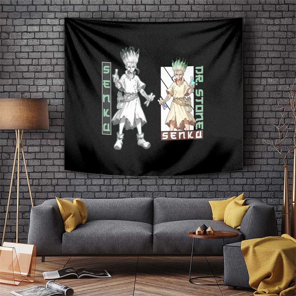 Senku Drstone Tapestry The Curious Scientist Urban Styl