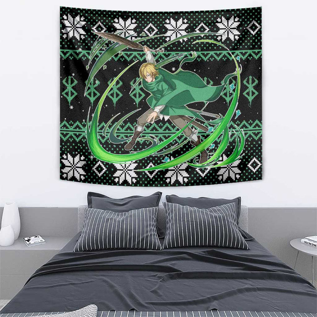 Serpico Berserk Tapestry Anime Mix Christmas Style