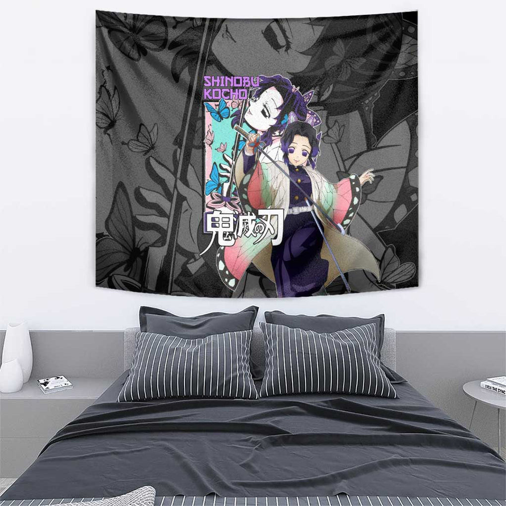 Shinobu Kocho Kimesu No Yaiba Tapestry Japan Anime Style