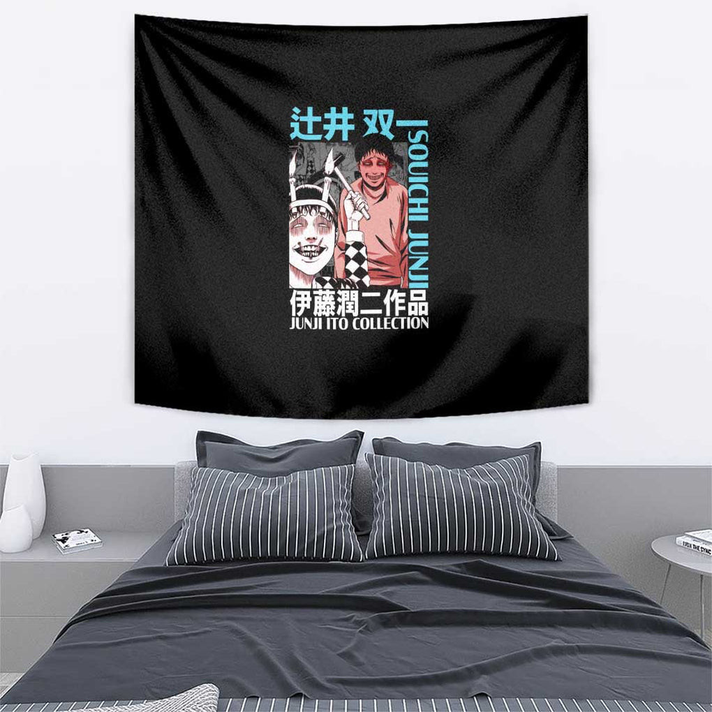 Souichi Junji Ito Collection Tapestry Anime Style