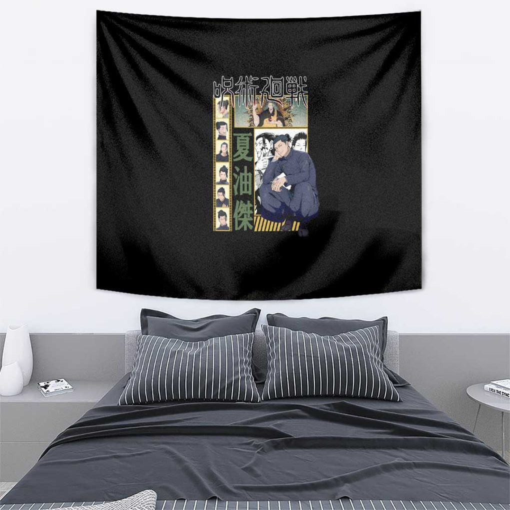 Suguru Geto Jujutsu Kaisen Tapestry Japan Anime Style