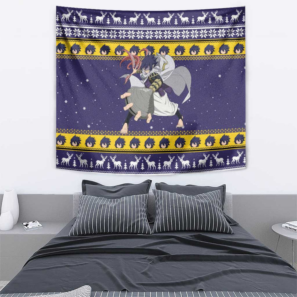 Suneater My Hero Academia Tapestry Anime Mix Christmas Style