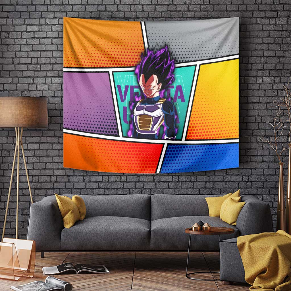 Super Saiyan Purple Vegeta Dragon Ball Tapestry