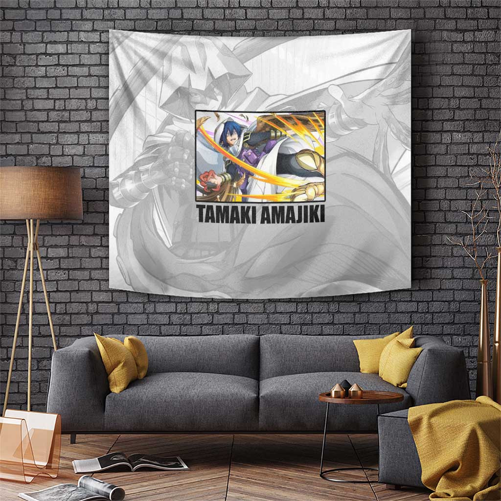Tamaki Amajiki My Hero Academia Shy Hero Tapestry With Transforming Powers Anime Style