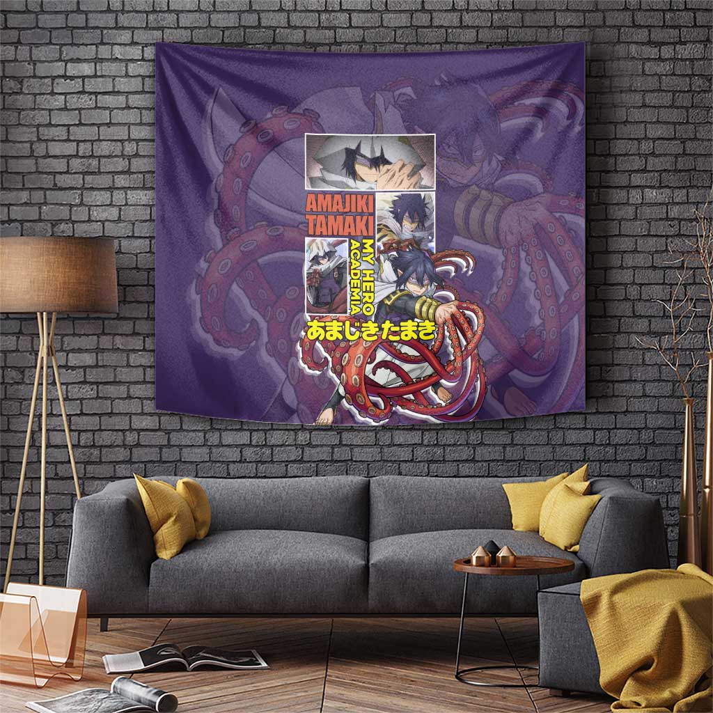 Tamaki Amajiki My Hero Academia Tapestry Manifest Quirk Octopus Form Style