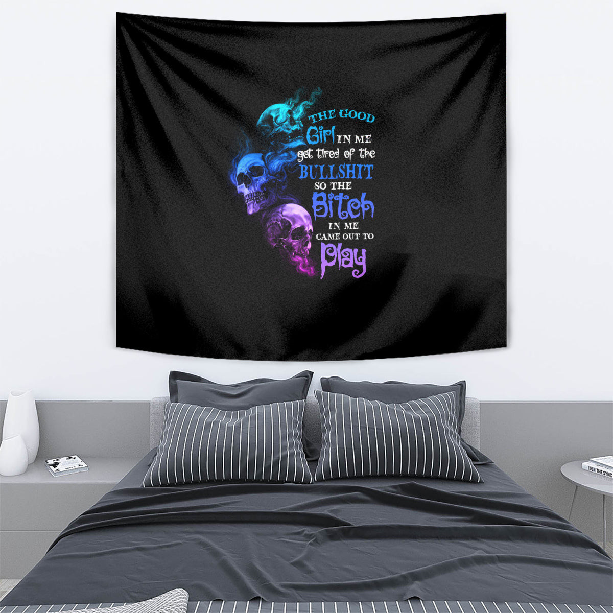 The Good Girl In Me Got Tired Tapestry