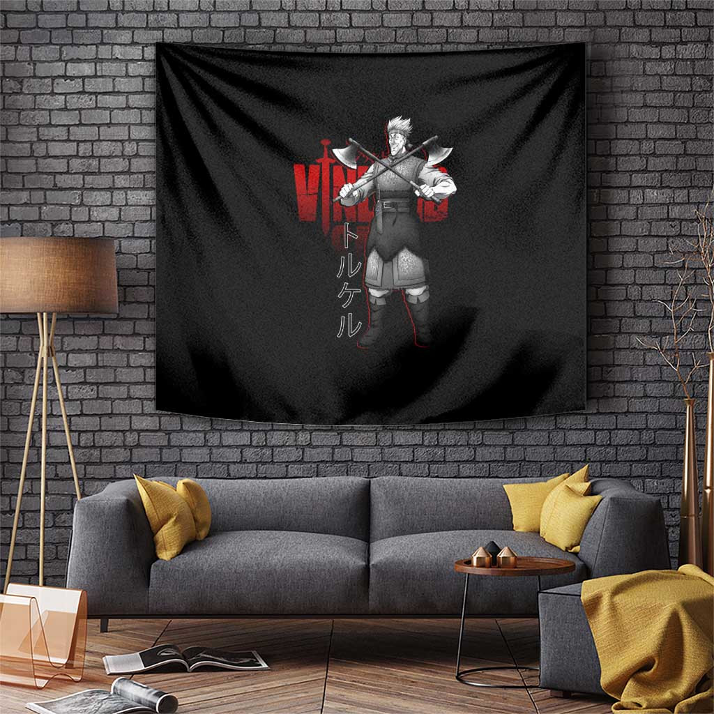 Thorkell Vinland Saga Tapestry The Crimson Commander