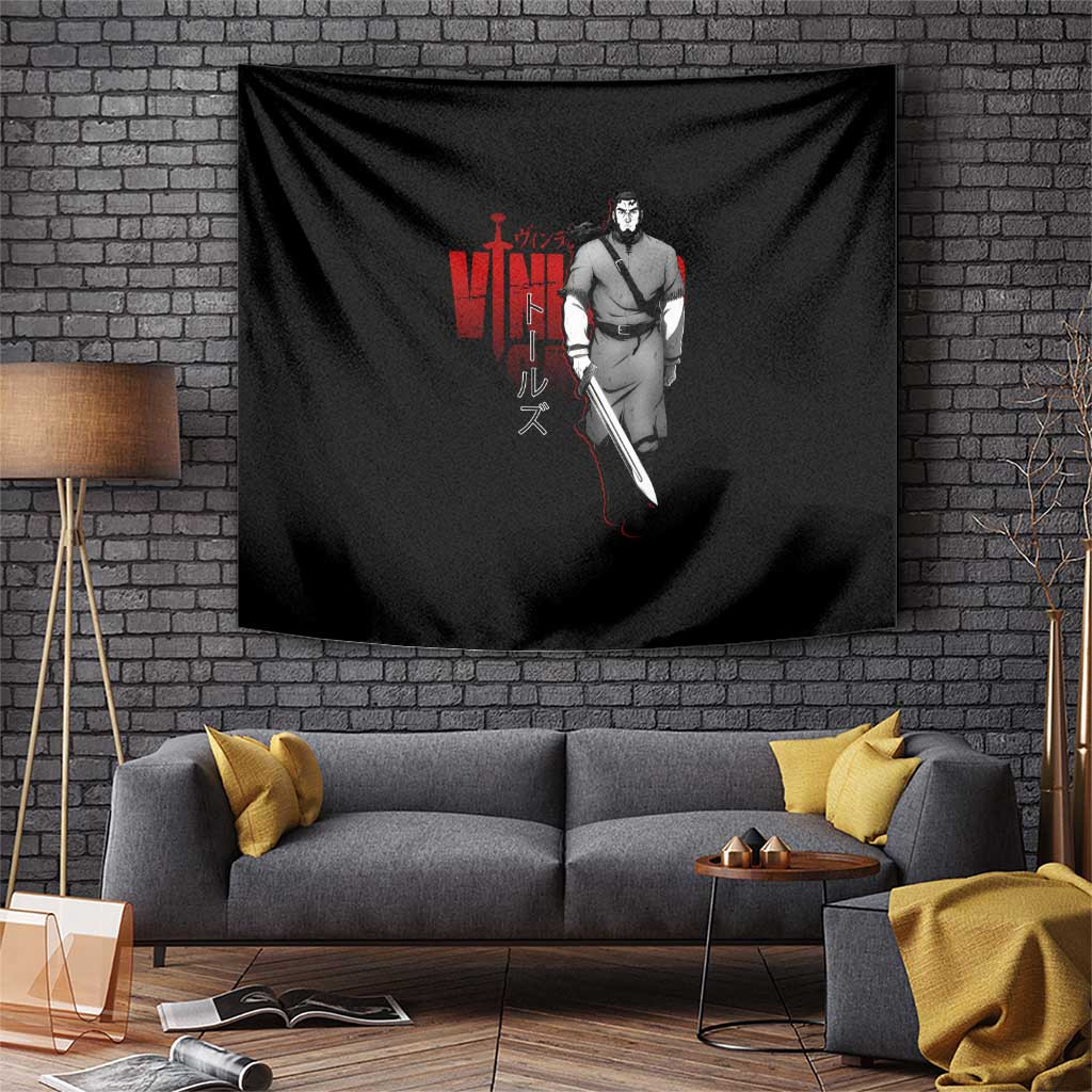 Thors Vinland Saga Tapestry The Crimson Commander