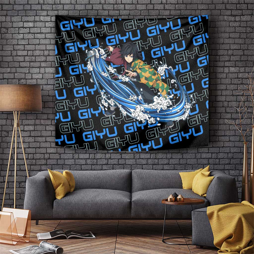 Tomioka Giyu - Demon Slayer Tapestry Anime Japan Style