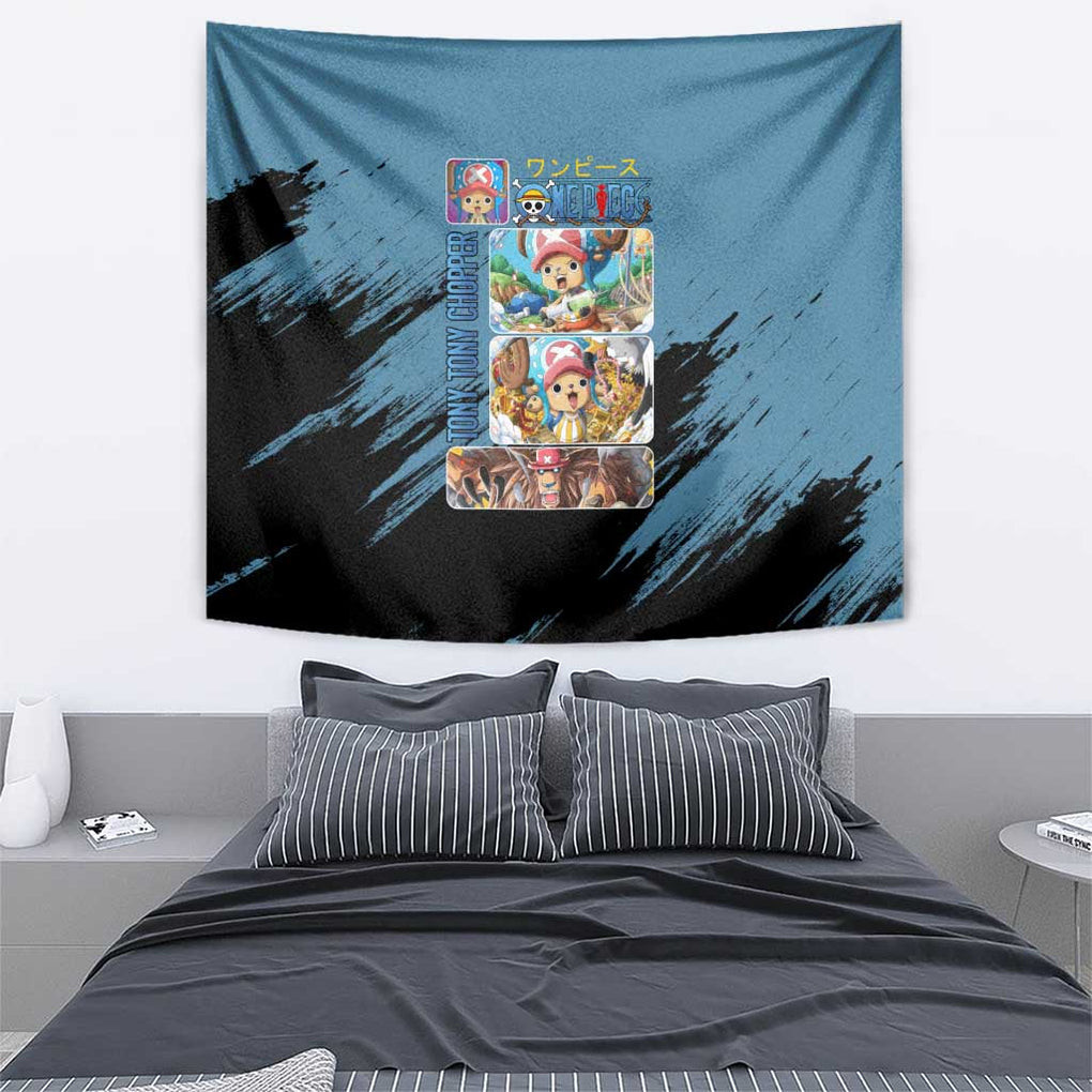 Tony Tony Chopper Straw Hat One Piece Tapestry Anime Style