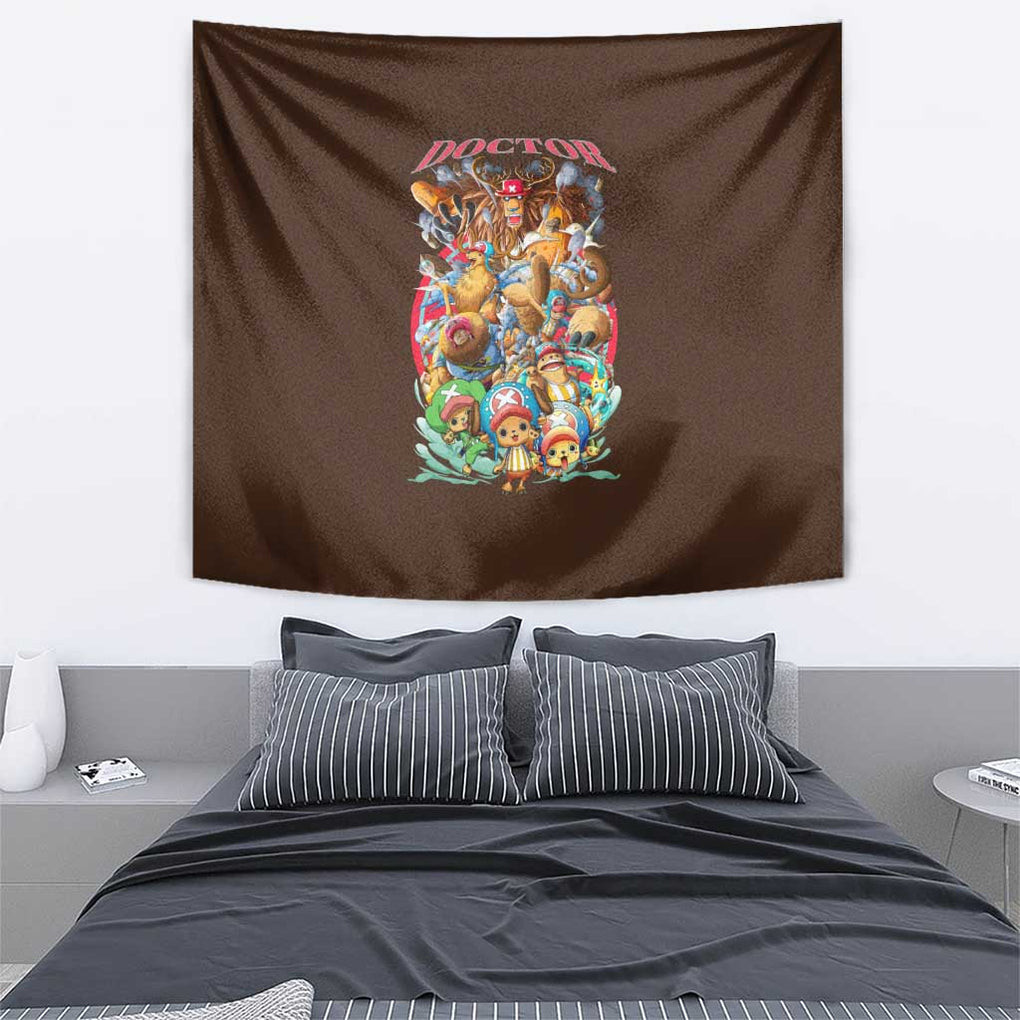 Tony Tony Chopper V4 One Piece Tapestry Anime Style