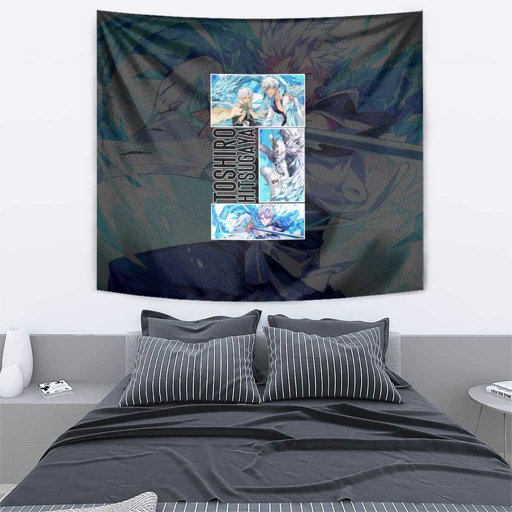 Toshiro Hitsugaya Tybwa Bleach Tapestry Anime Style