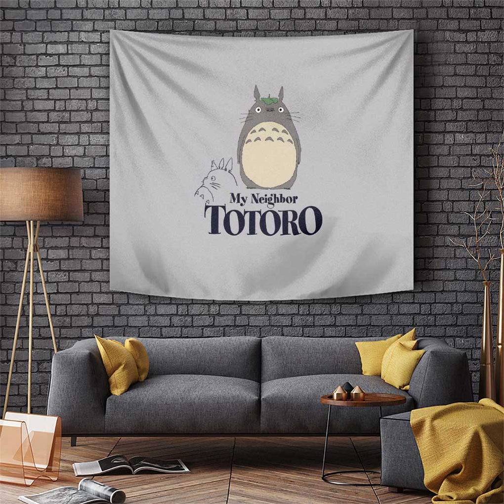 Totoro My Neighbor Totoro Tapestry Ghibli Anime Style