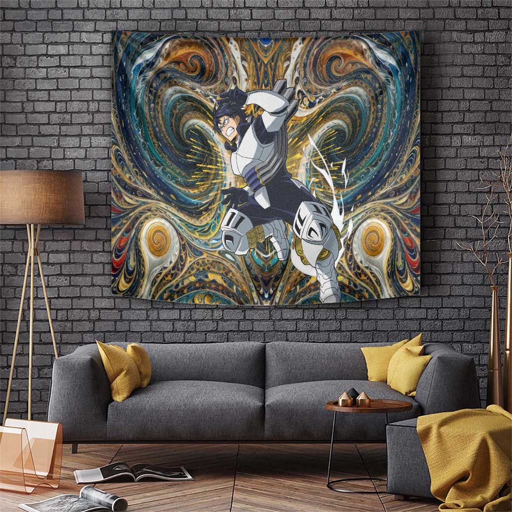 Trippy Engine Ida Tenya My Hero Academia Tapestry Trippy Style