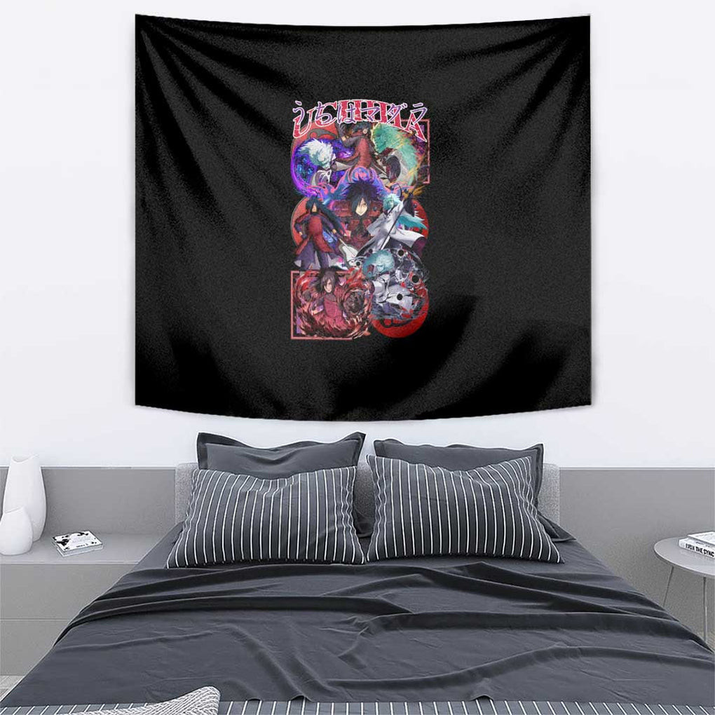 Uchiha Madara V3 Naruto Tapestry Anime Style