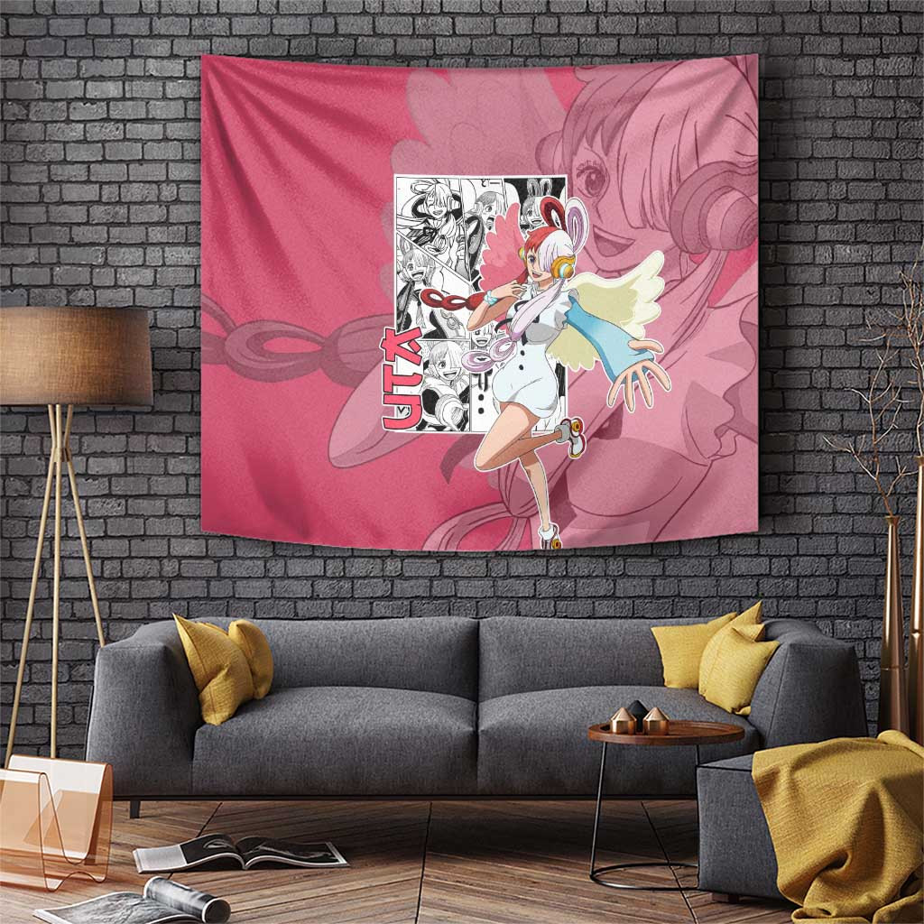 Uta One Piece Songstress Diva Tapestry In Manga Inspired Look Anime Mix Manga Style