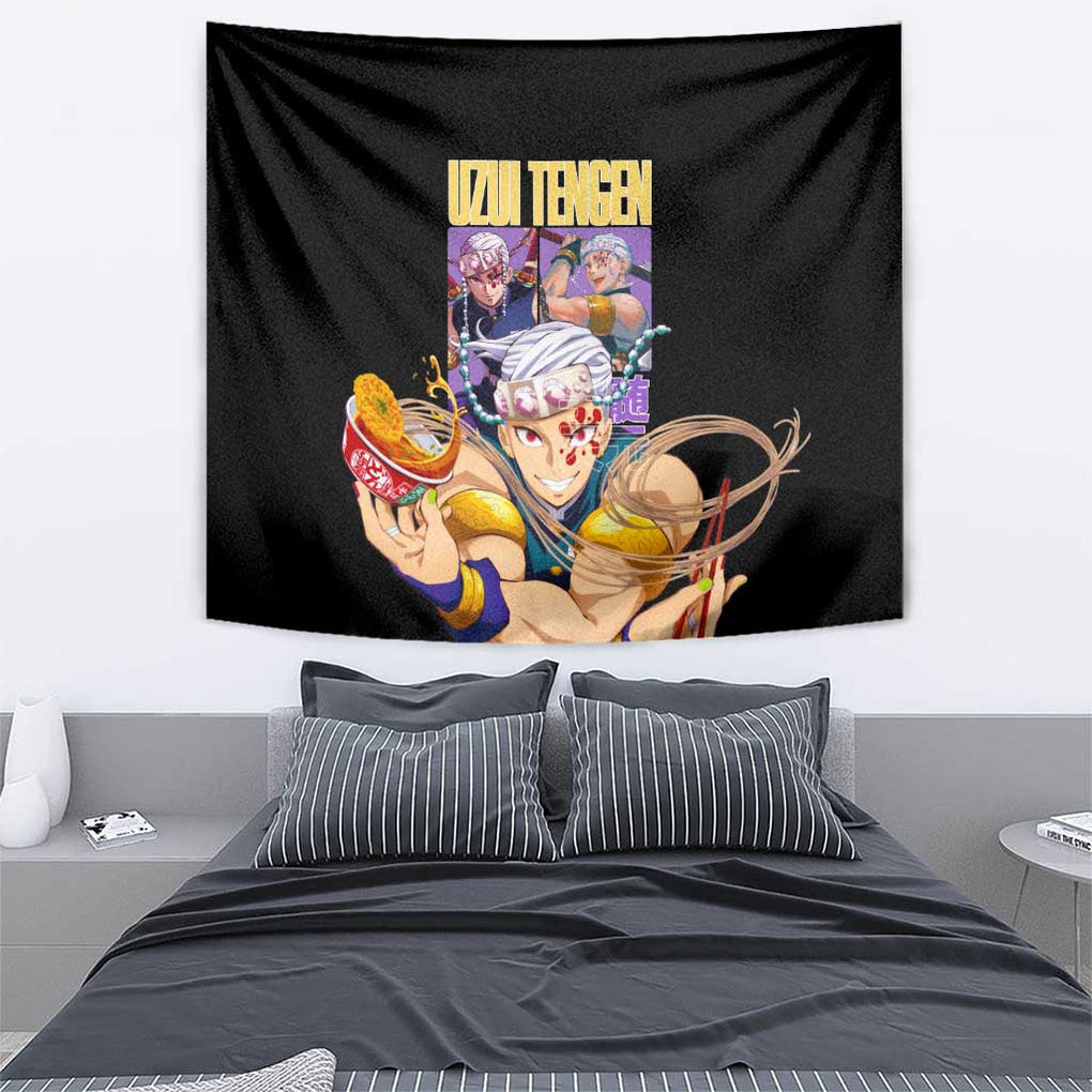 Uzui Tengen V2 Demon Slayer Tapestry Anime Style