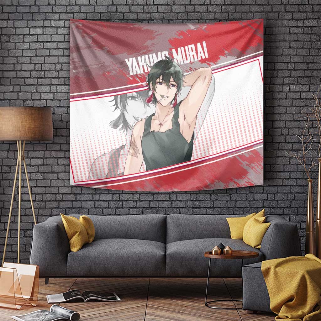 Yakumo Murai Blue Period Alternate Artistic Mood Tapestry In Studio Setting Anime Style