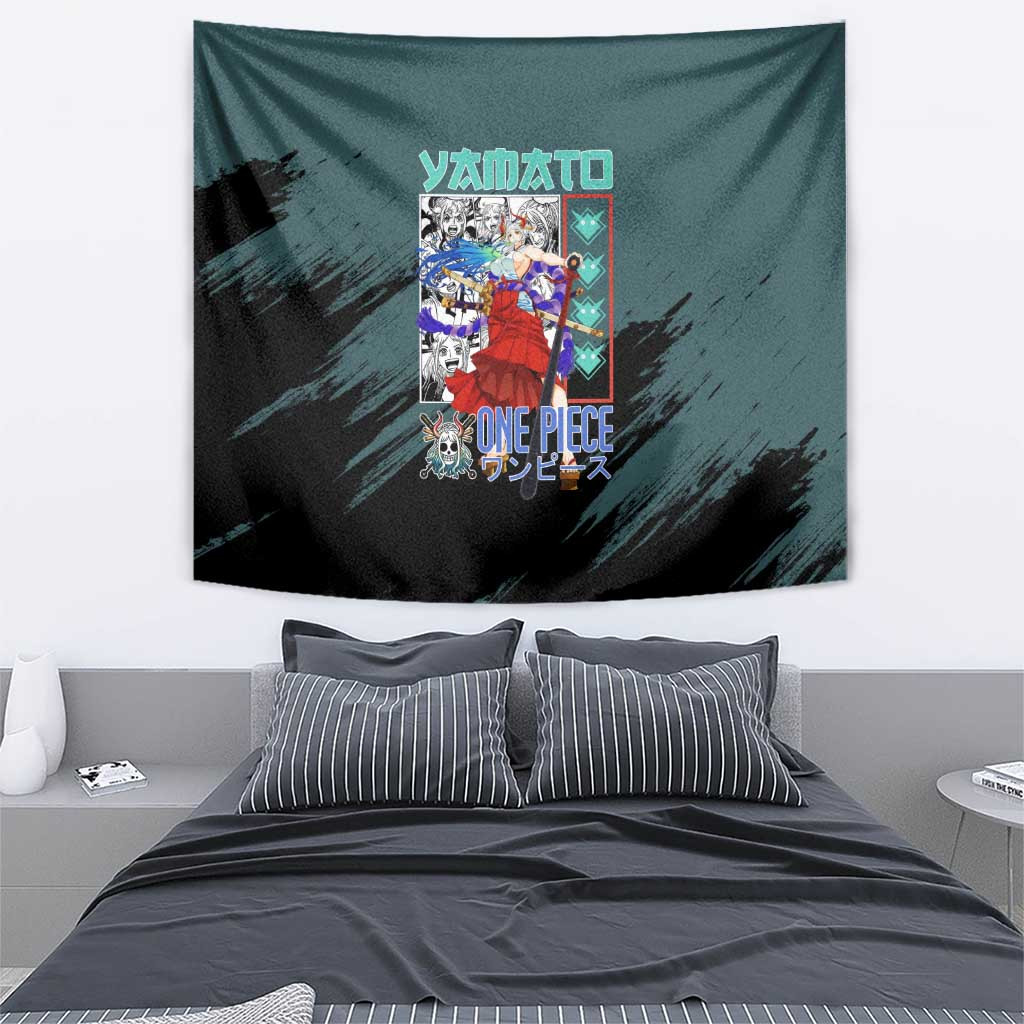 Yamato One Piece Tapestry Anime Style