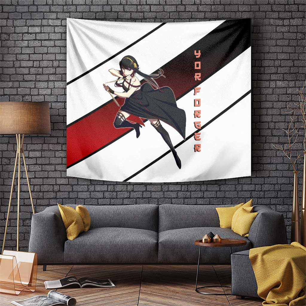 Yor Forger Spy Family Tapestry Undercover Twilight Urban Style