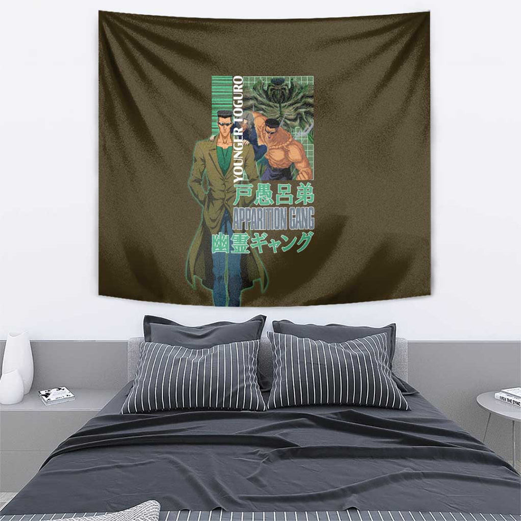Younger Toguro Yuyu Hakusho Tapestry Anime Style