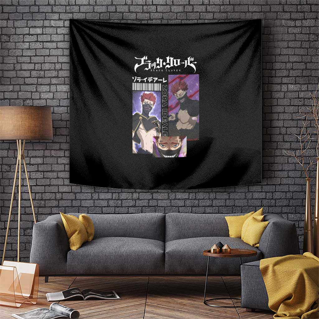 Zora Ideale Black Clover Tapestry