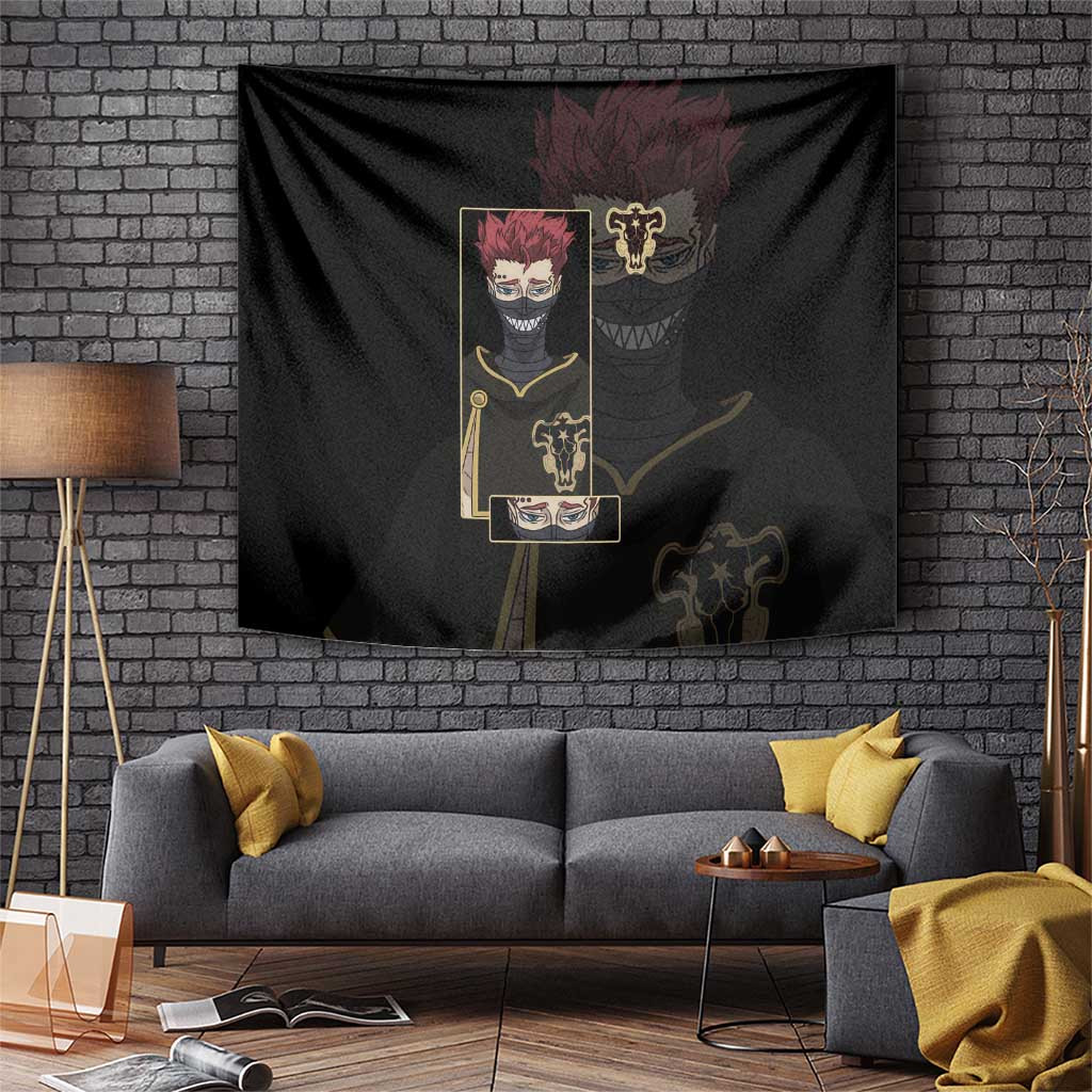 Zora Ideale Black Clover Tapestry Mysterious Masked Mage Look Anime Style