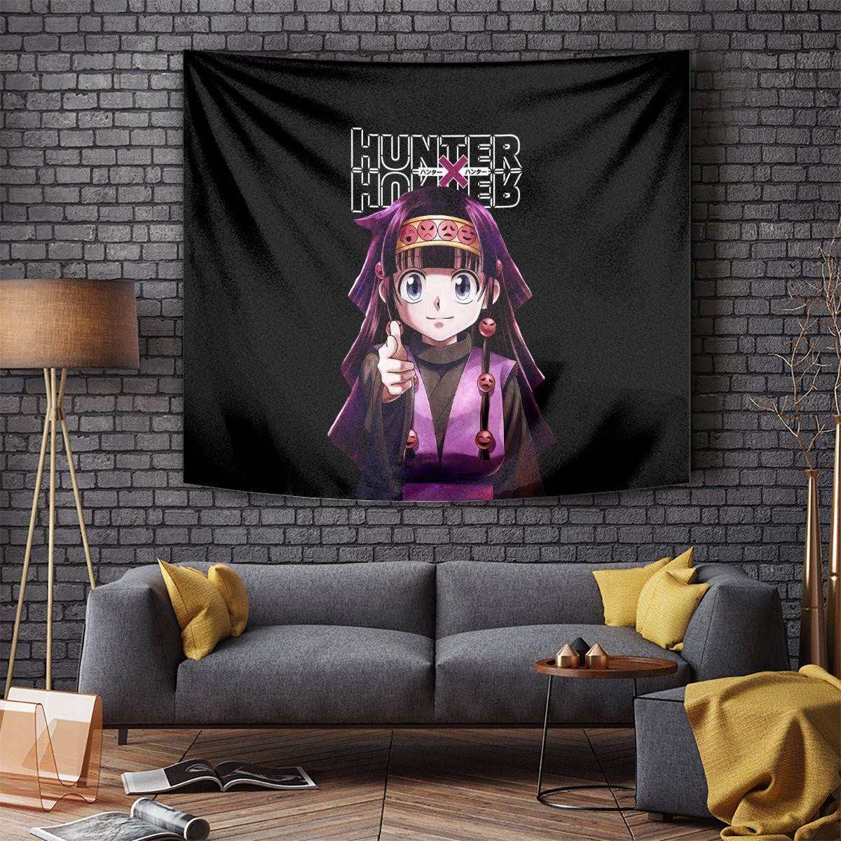 Alluka Zoldyck Hunter X Hunter Tapestry Anime Style