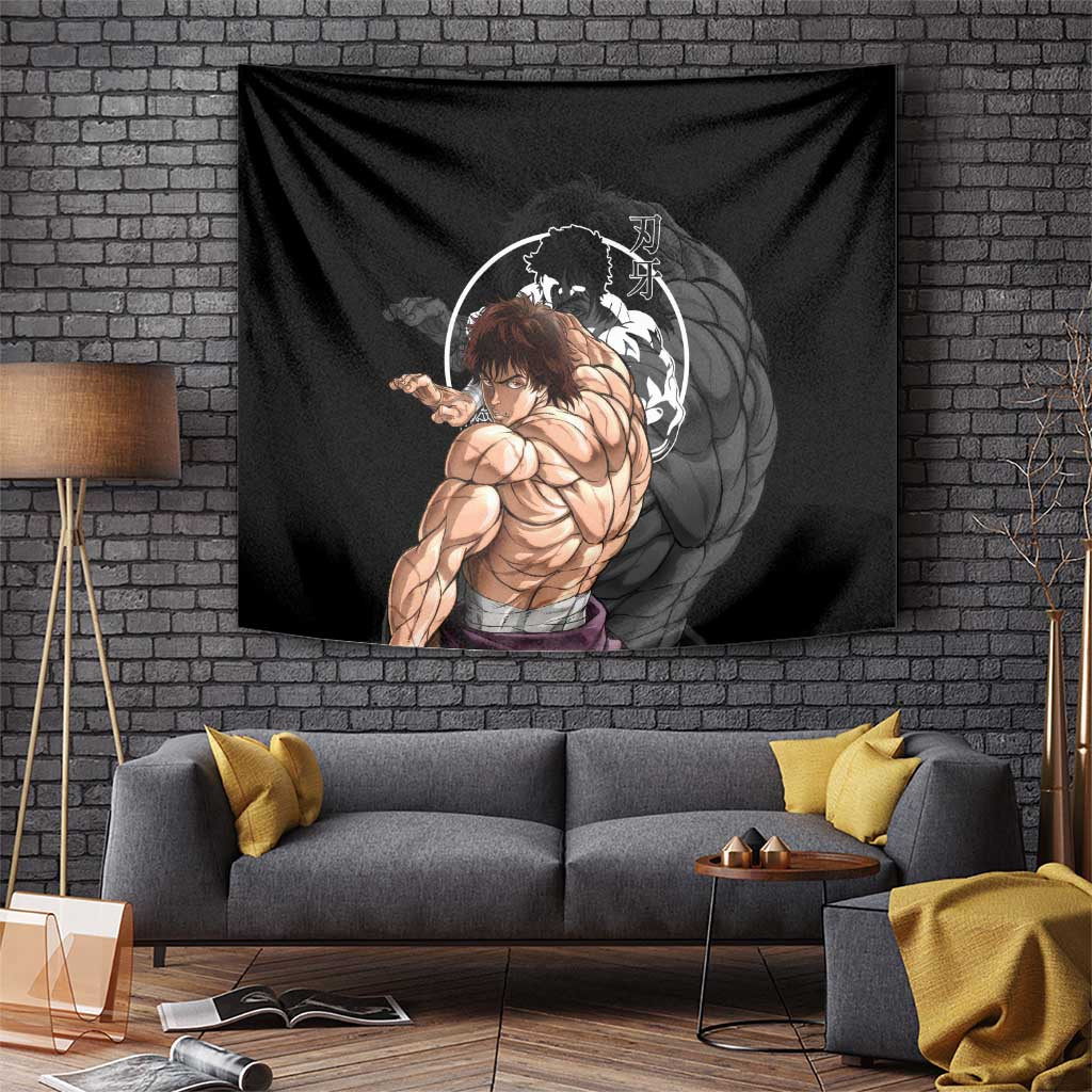 Baki Hanma-baki Hanma Tapestry Anime Style