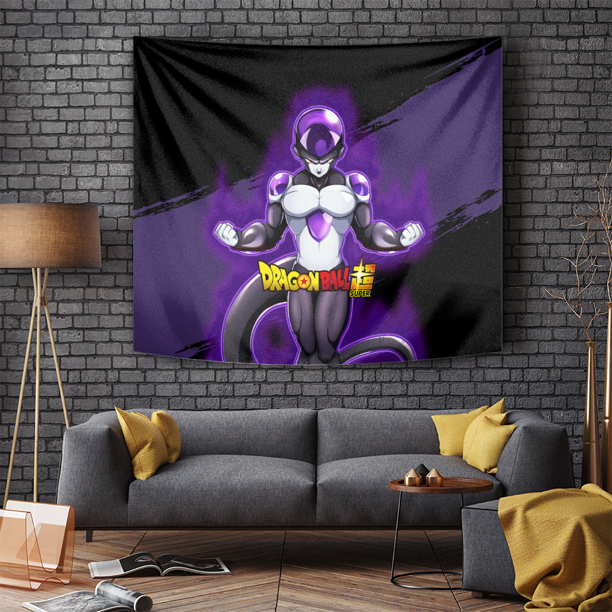 Black Frieza Dragon Ball Super Tapestry