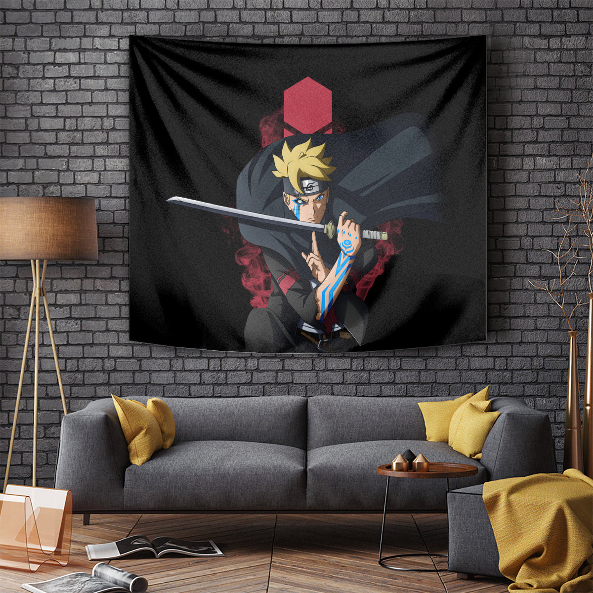 Brt Uzumaki Brt Anime Tapestry