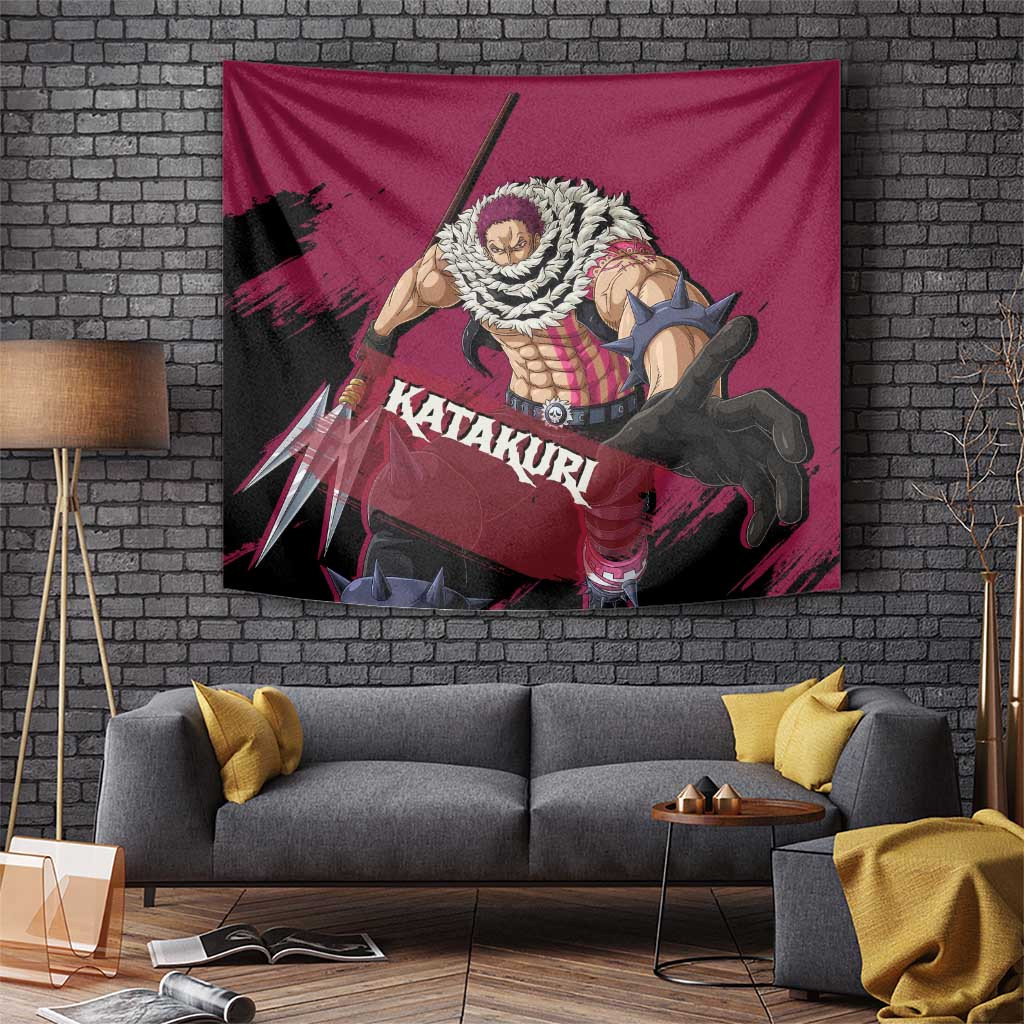 Charlotte Katakuri - One Piece Tapestry Anime Style