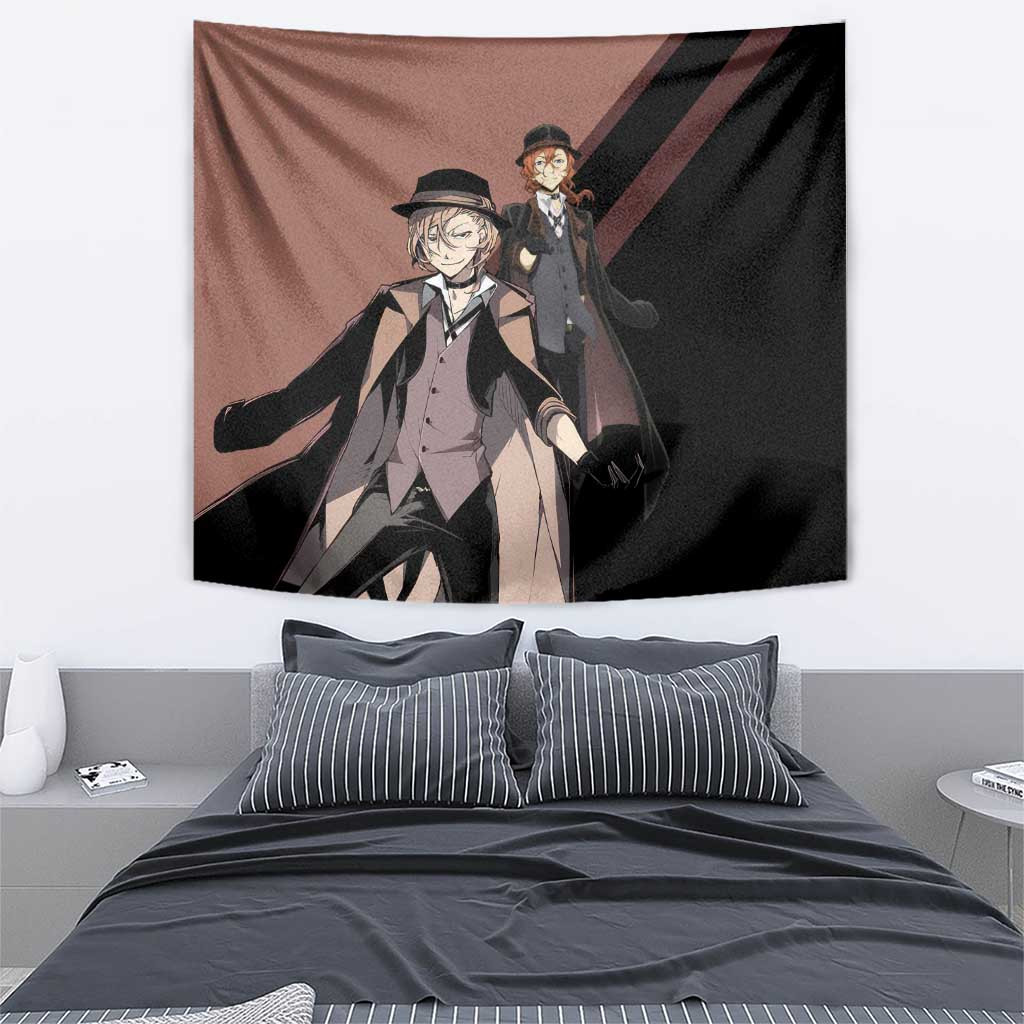 Chuuya Nakahara Tapestry Anime Style