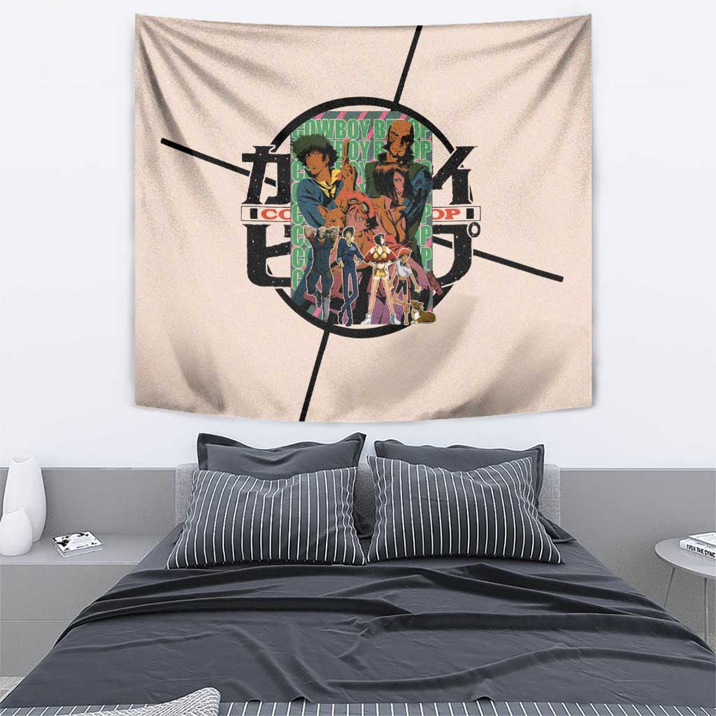 Cowboy Bebop Tapestry Anime Style