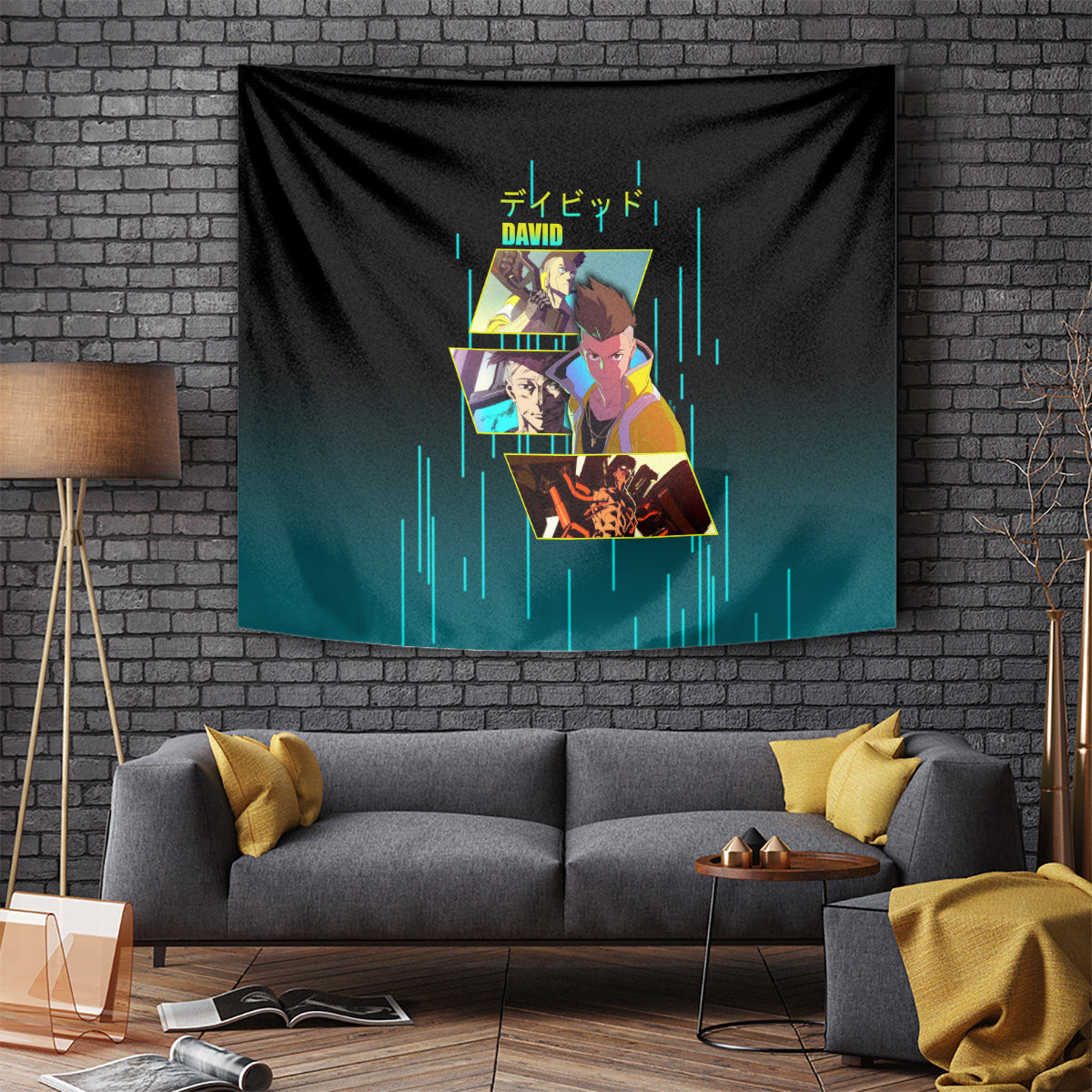 Cyberpunk David Martinez Tapestry