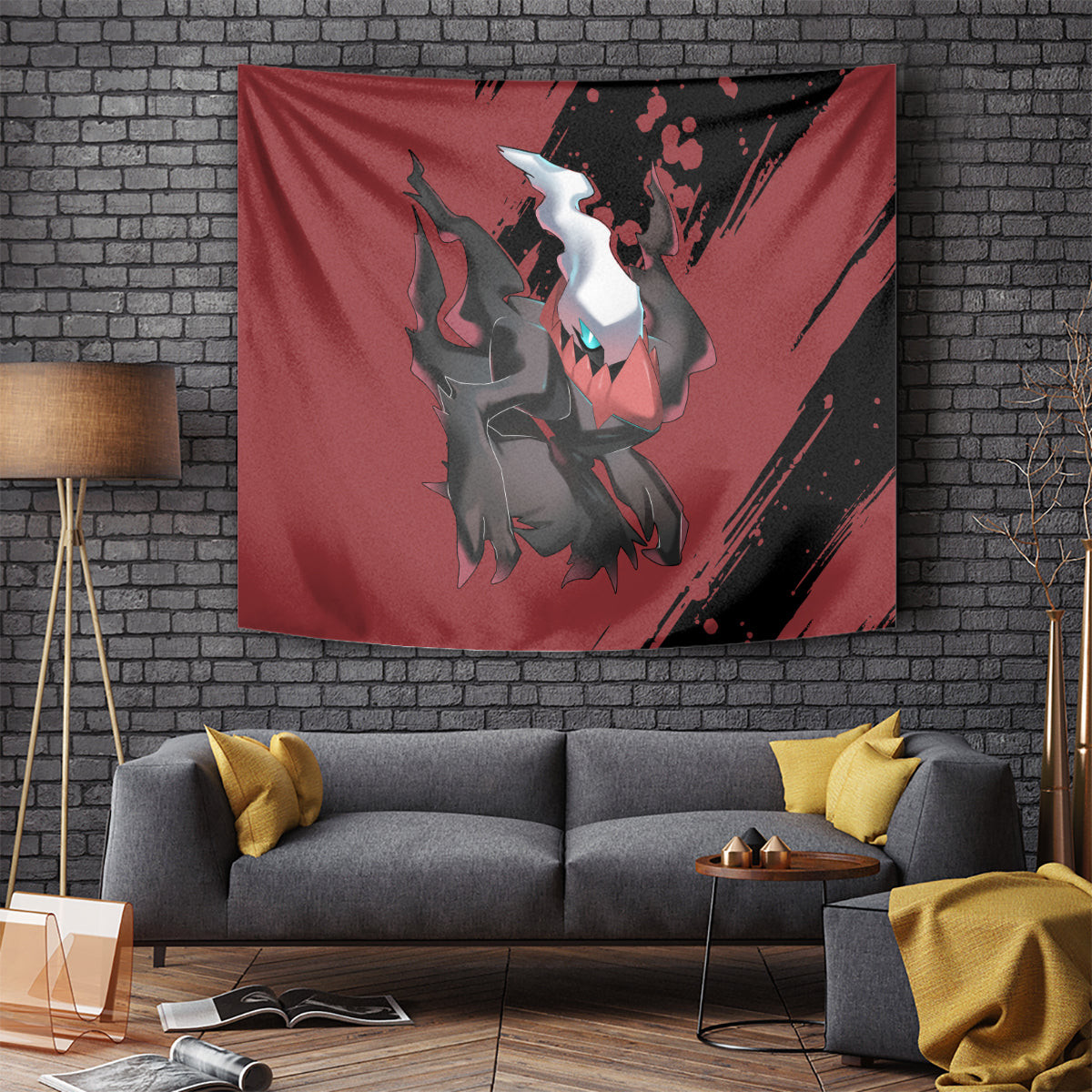 Darkrai Pokemon Anime Tapestry