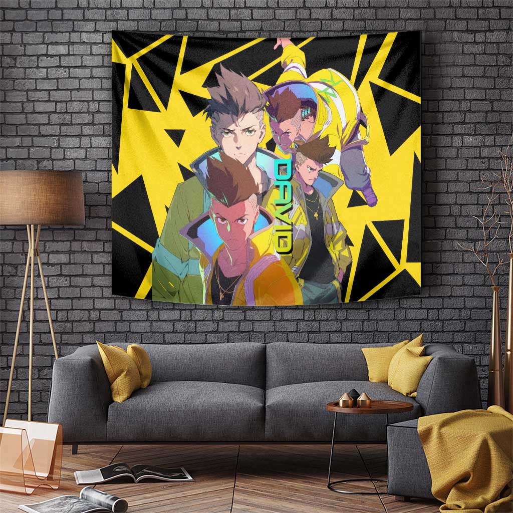 David Martinez - Cyberpunk Edgerunners Tapestry Anime Style