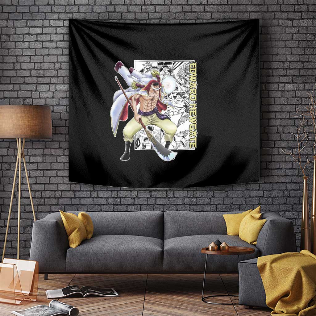 Edward Newgate - One Piece Tapestry Anime Mix Manga Style