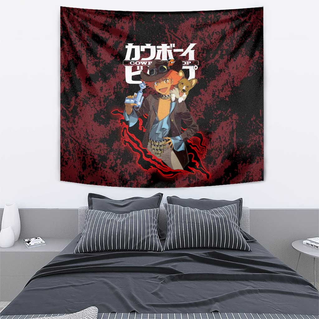 Edward Wong Cowboy Bebop Tapestry Anime Style