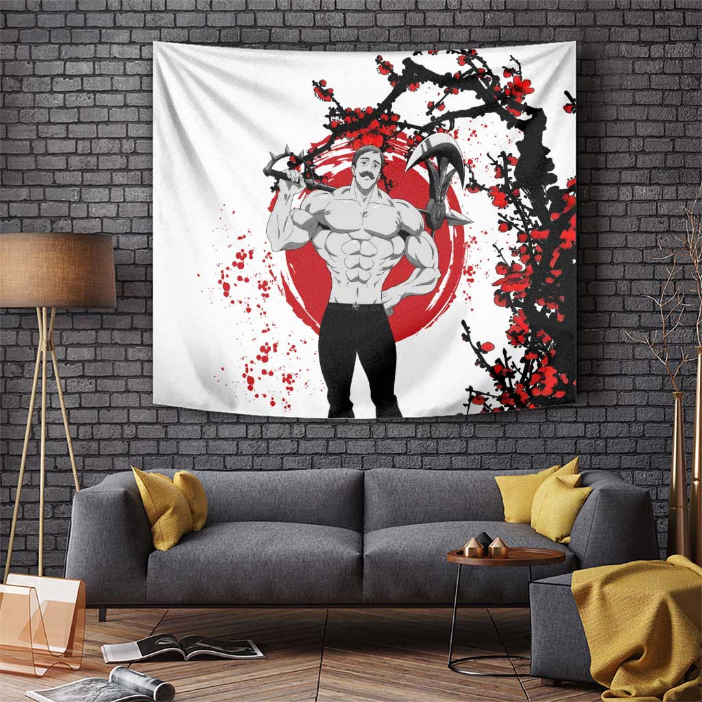 Escanor - Nanatsu No Taizai Tapestry Anime Japan Style