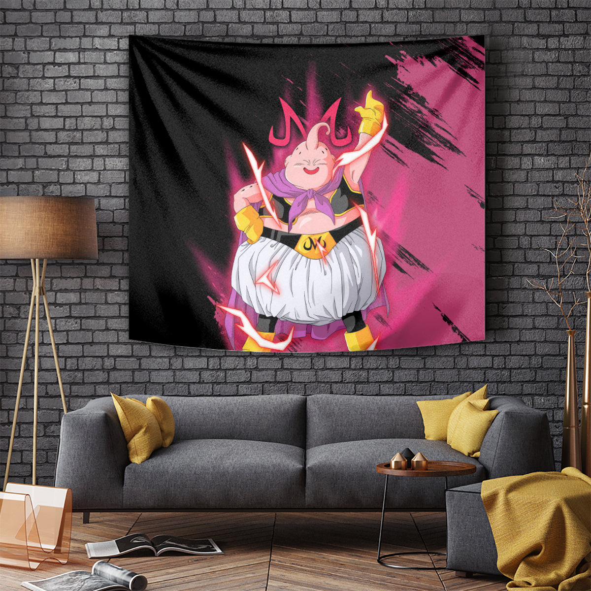 Fat Majin Buu Dragon Ball Tapestry