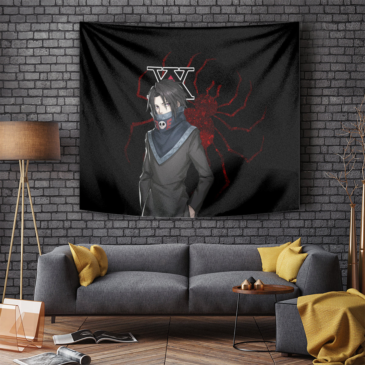 Feitan Phantom Troupe Hunter X Hunter Tapestry Anime Style