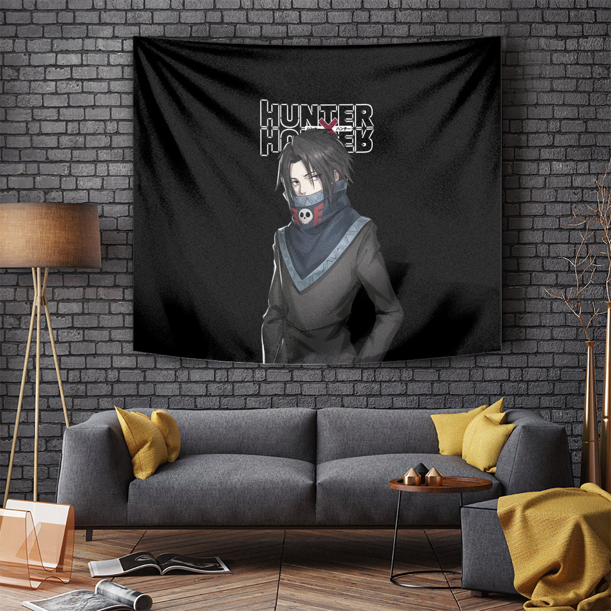 Feitan Portor Hunter X Hunter Tapestry Anime Style