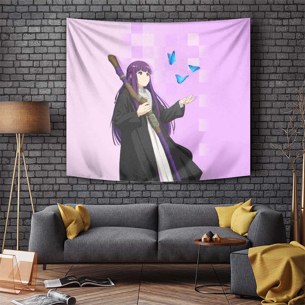 Fern - Frieren Tapestry Anime Style