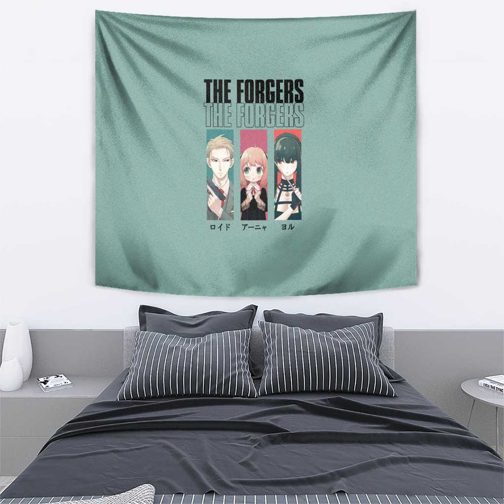Forgers Spy X Family Tapestry Anime Style