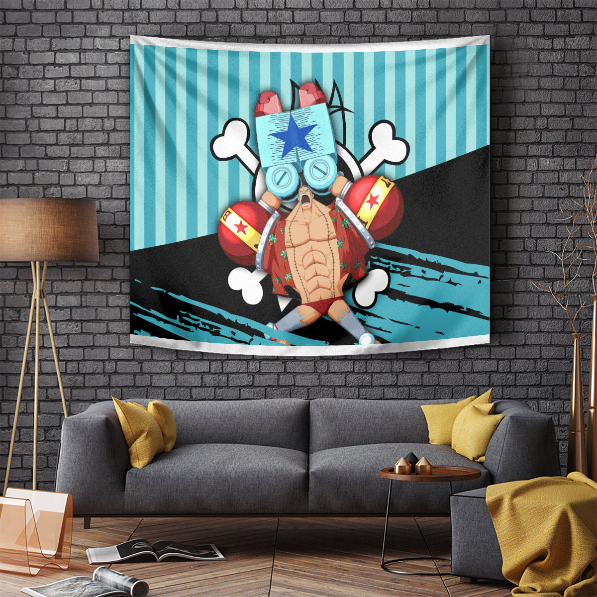 Franky One Piece Tapestry