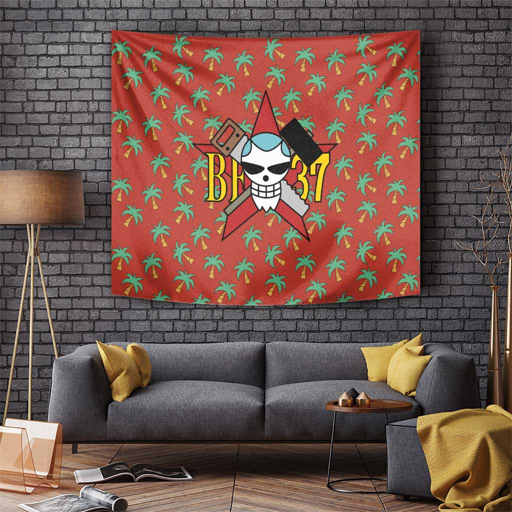 Franky - One Piece Tapestry Anime Uniform Style