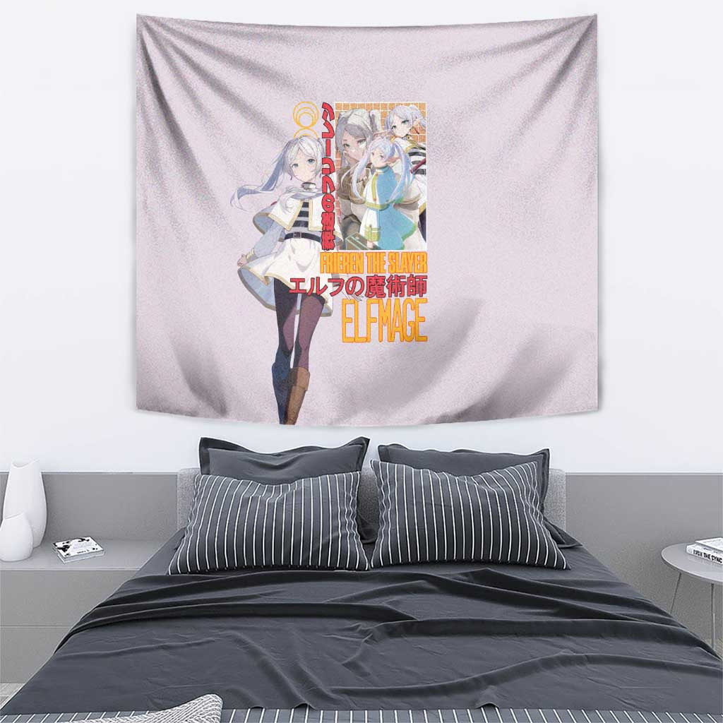 Frieren V2 Frieren Beyond Journeys End Tapestry Anime Style