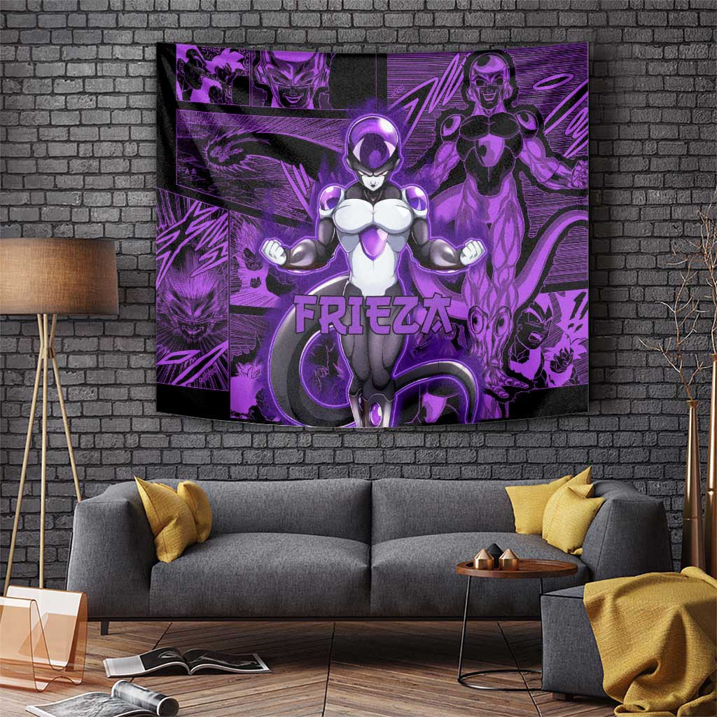 Frieza - Dragon Ball Tapestry Pattern Anime Mix Manga Style